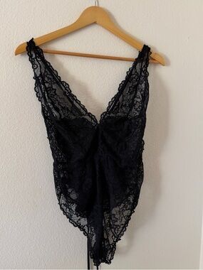 ASOS Black Lace lingerie Bodysuit